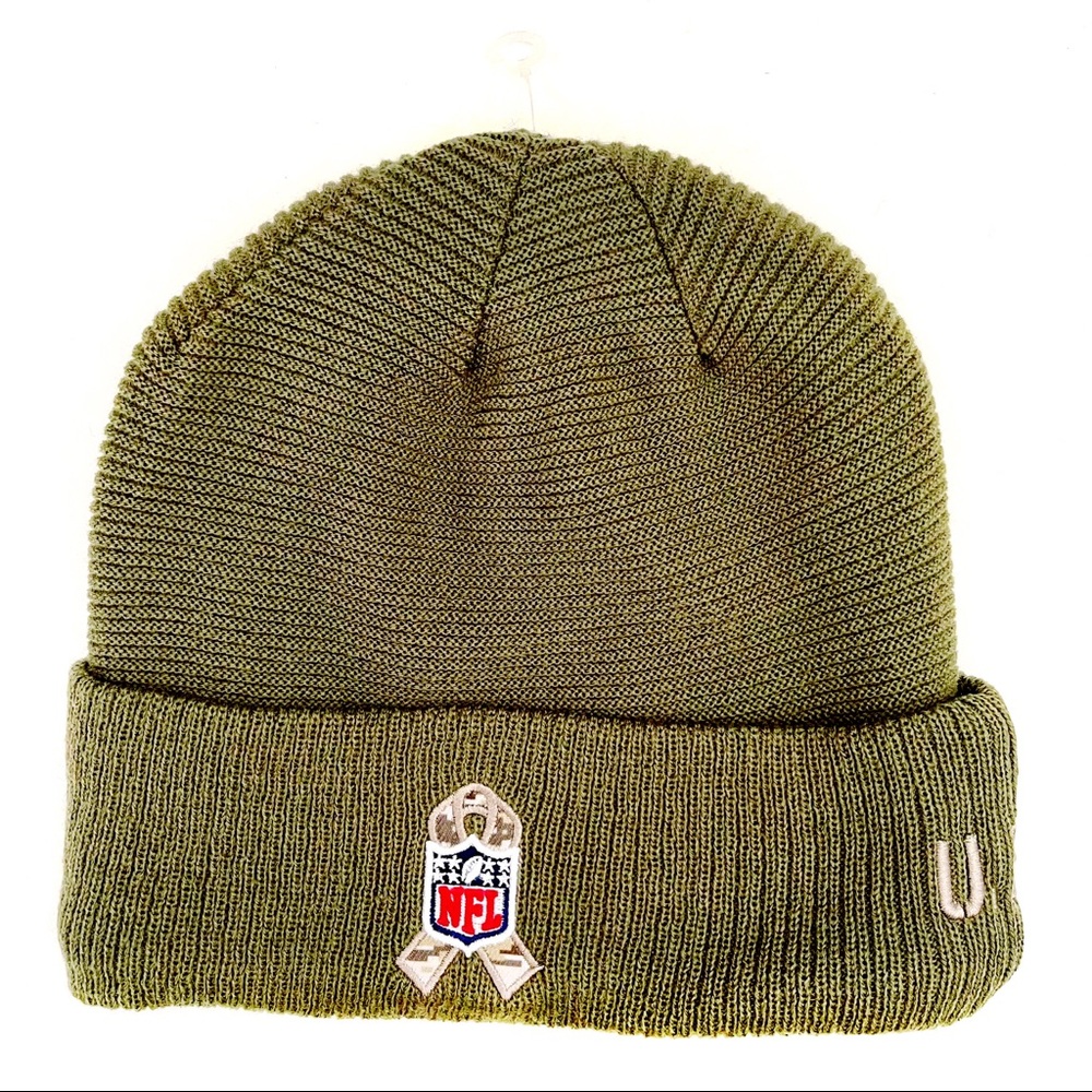🆕 Philadelphia Eagles NFL Military Veterans Salute to Service Winter Hat Beanie - Picture 6 of 8